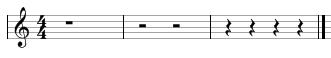 key signature rest