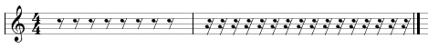 key signature rest