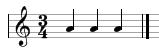 key signature bar